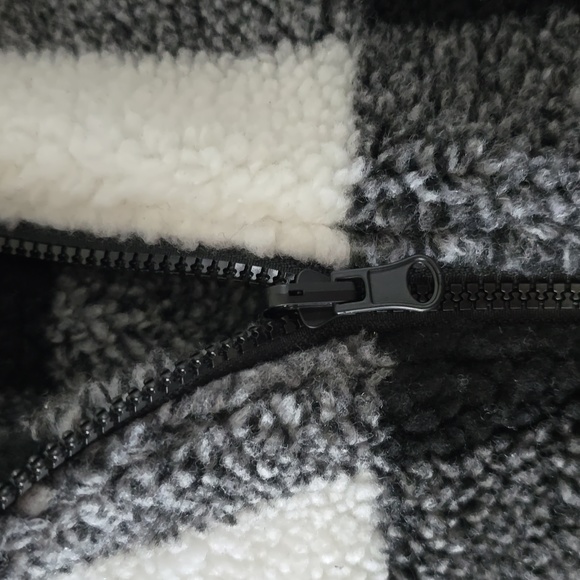 SEBBY BRAND WOMEN'S BLACK AND WHITE WARM COAT SIZE XS - Picture 5 of 16